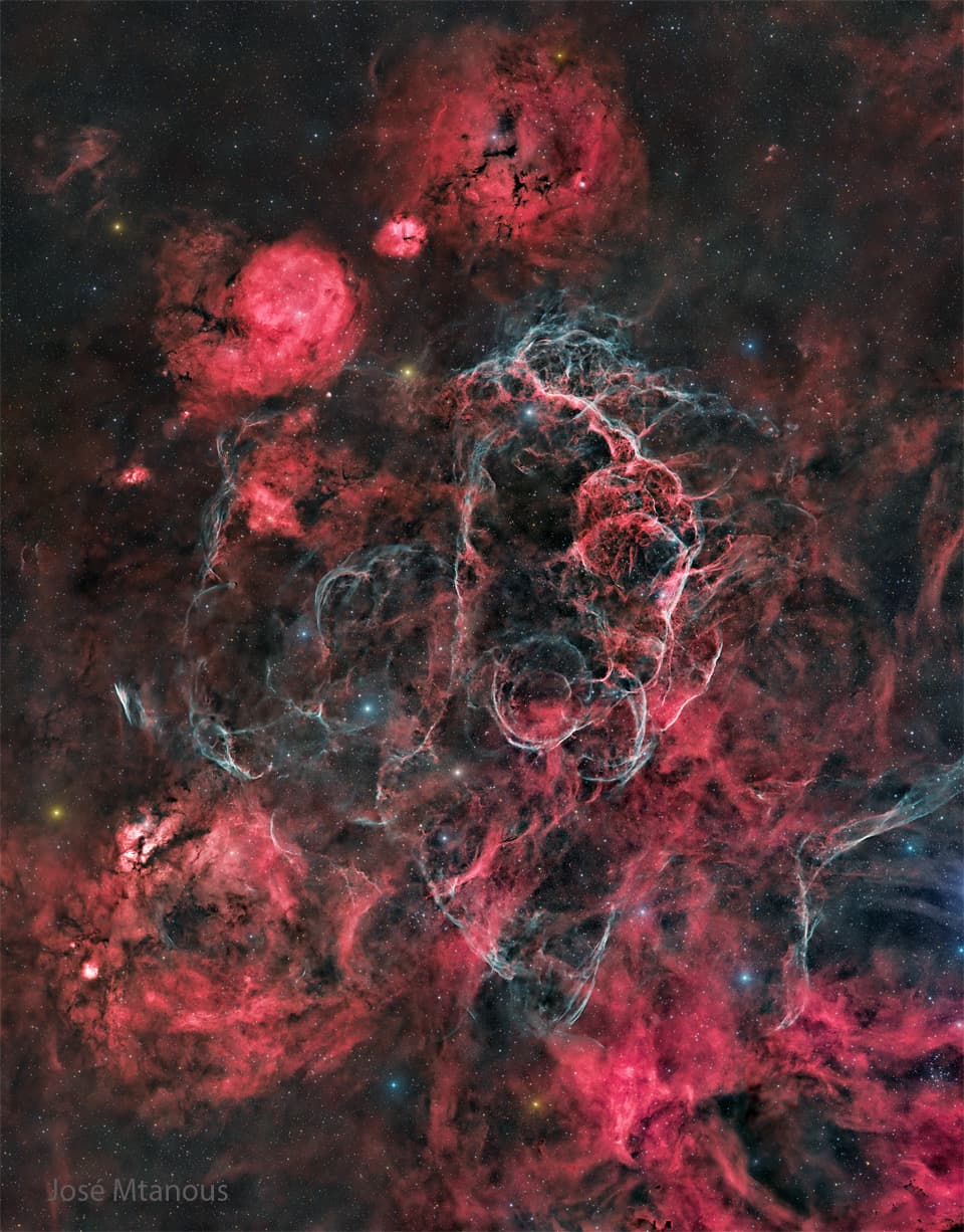 NASA obrázek dne: Zbytky supernovy Vela