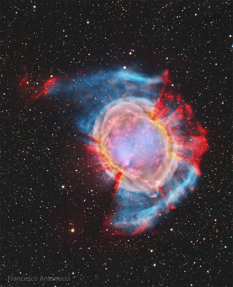 NASA obrázek dne: M27: Mlhovina Činka
