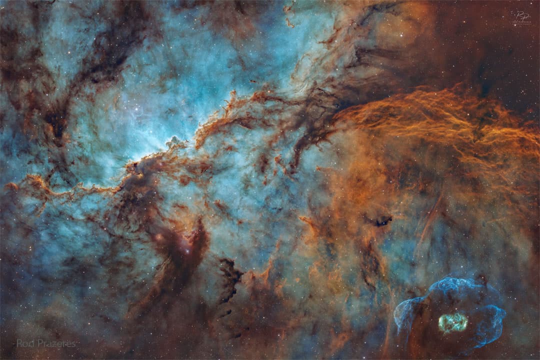 NGC 6188: Draci z Ara