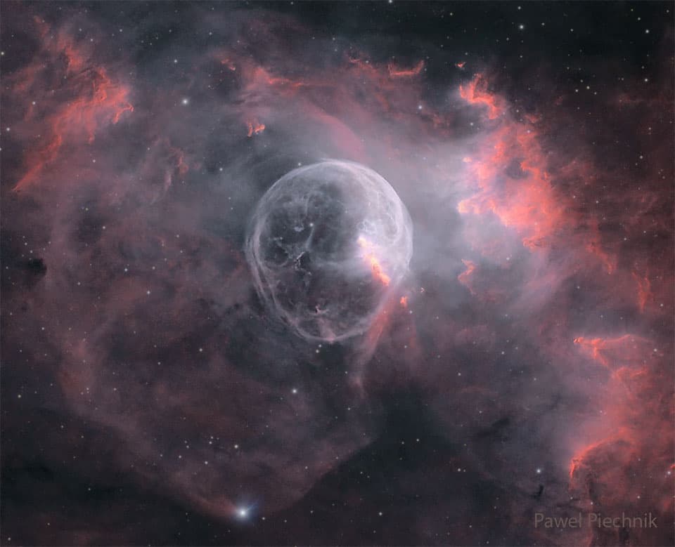 NGC 7635: Bublinová mlhovina