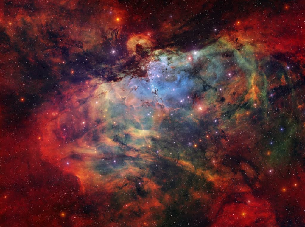 NASA APOD: Orlí mlhovina a její sousedé